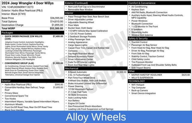 2024 Jeep Wrangler Willys