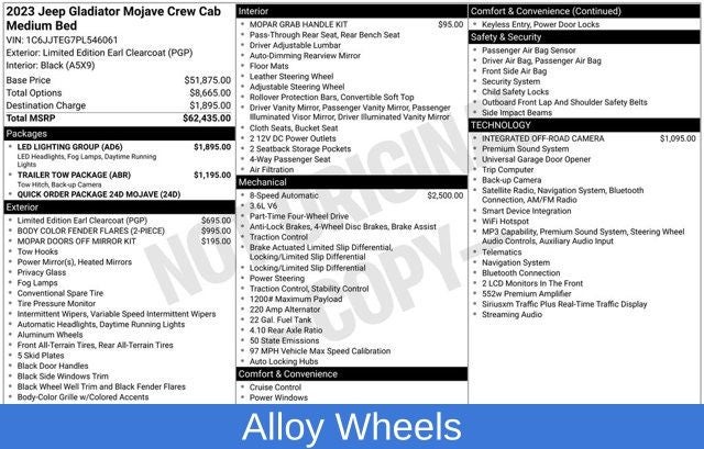 2023 Jeep Gladiator Mojave