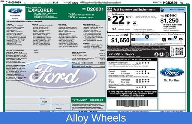 2017 Ford Explorer Limited