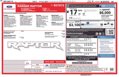 2025 Ford Ranger Raptor