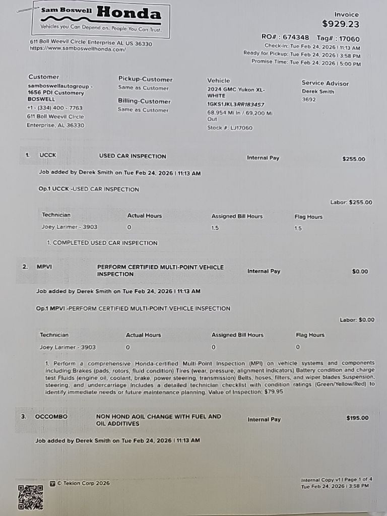 2024 GMC Yukon XL Denali