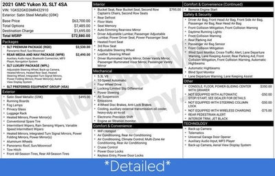 2021 GMC Yukon XL SLT