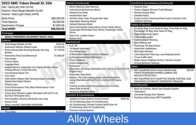2023 GMC Yukon XL Denali