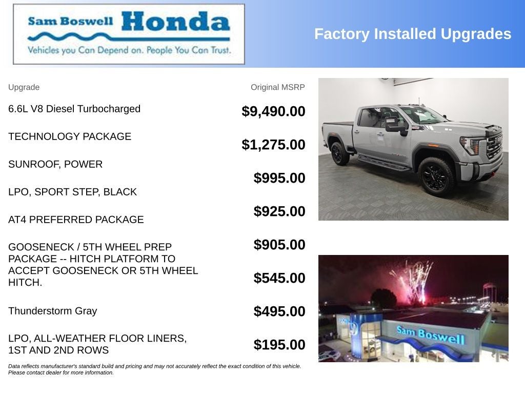 2024 GMC Sierra 2500HD AT4