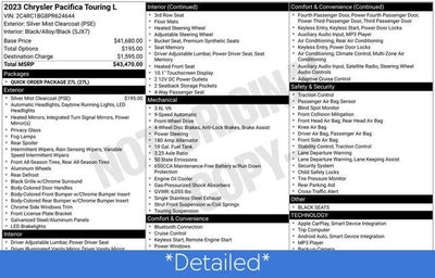 2023 Chrysler Pacifica Touring L