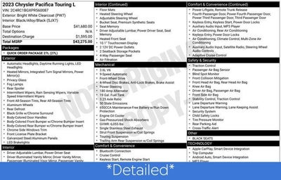 2023 Chrysler Pacifica Touring L