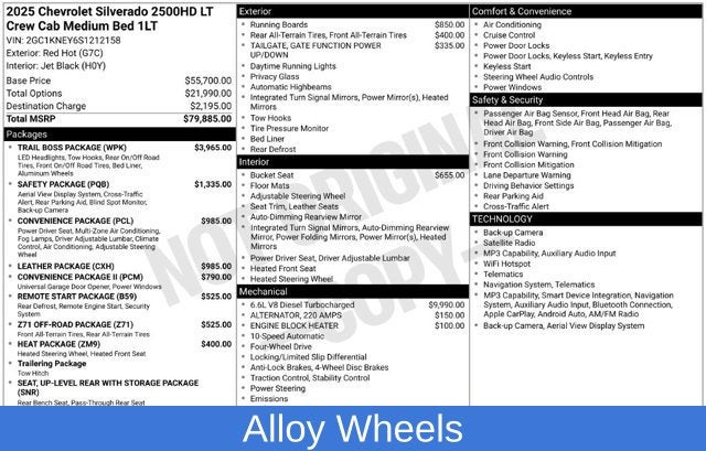 2025 Chevrolet Silverado 2500HD LT