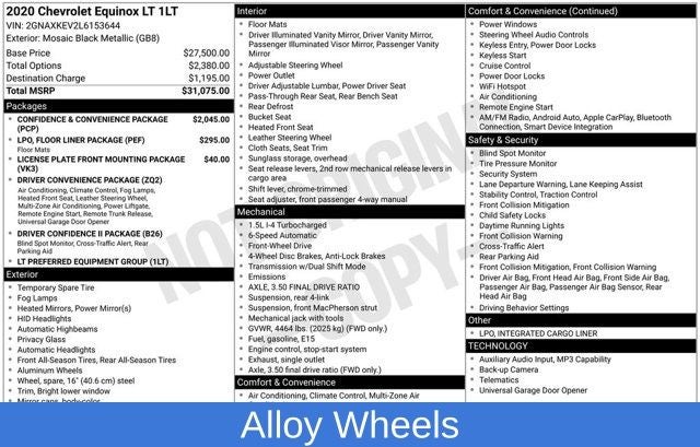 2020 Chevrolet Equinox LT