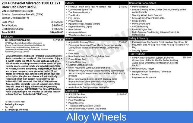 2014 Chevrolet Silverado 1500 LT LT2
