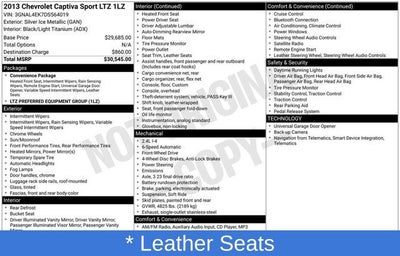 2013 Chevrolet Captiva Sport LTZ