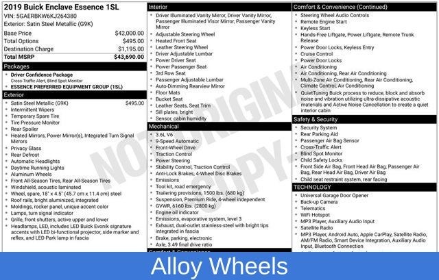 2019 Buick Enclave Essence