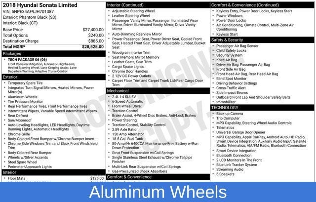 2018 Hyundai Sonata Limited