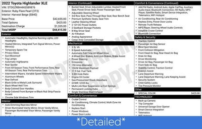 2022 Toyota Highlander XLE