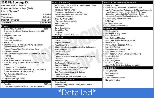 2023 Kia Sportage EX