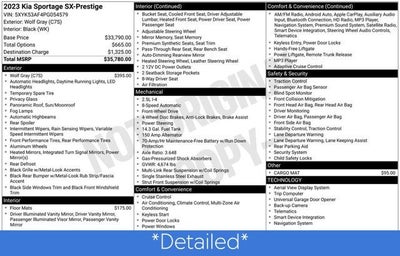 2023 Kia Sportage SX-Prestige