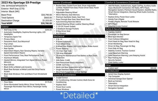 2023 Kia Sportage SX-Prestige