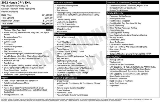 2022 Honda CR-V EX-L