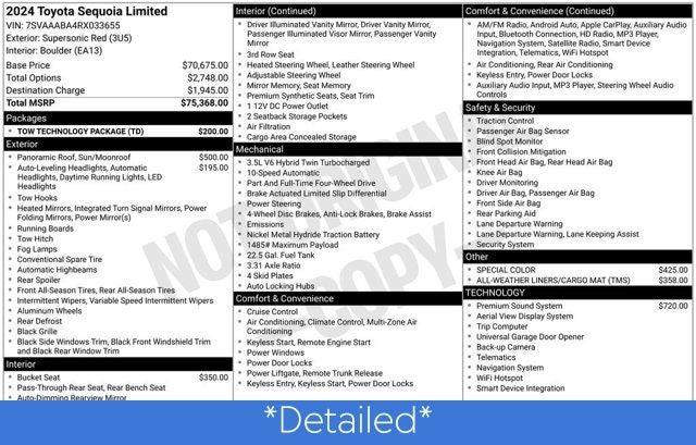 2024 Toyota Sequoia SR5