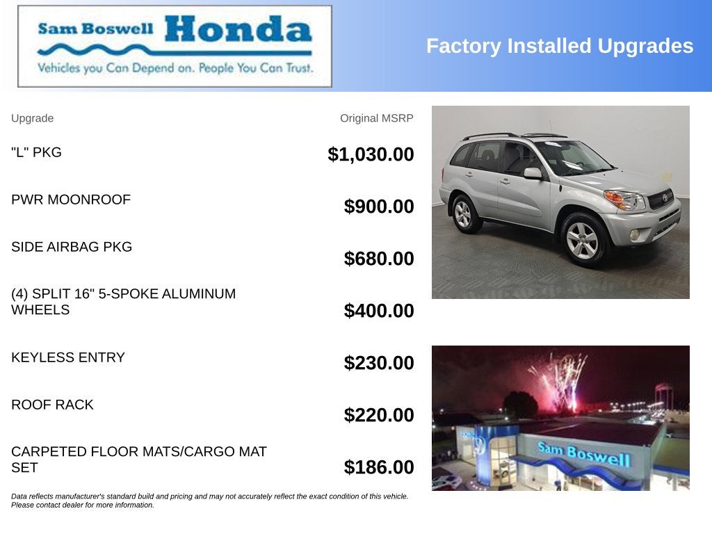 2005 Toyota RAV4 Base