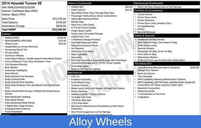 2016 Hyundai Tucson SE