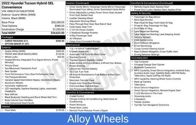 2022 Hyundai Tucson Hybrid SEL Convenience