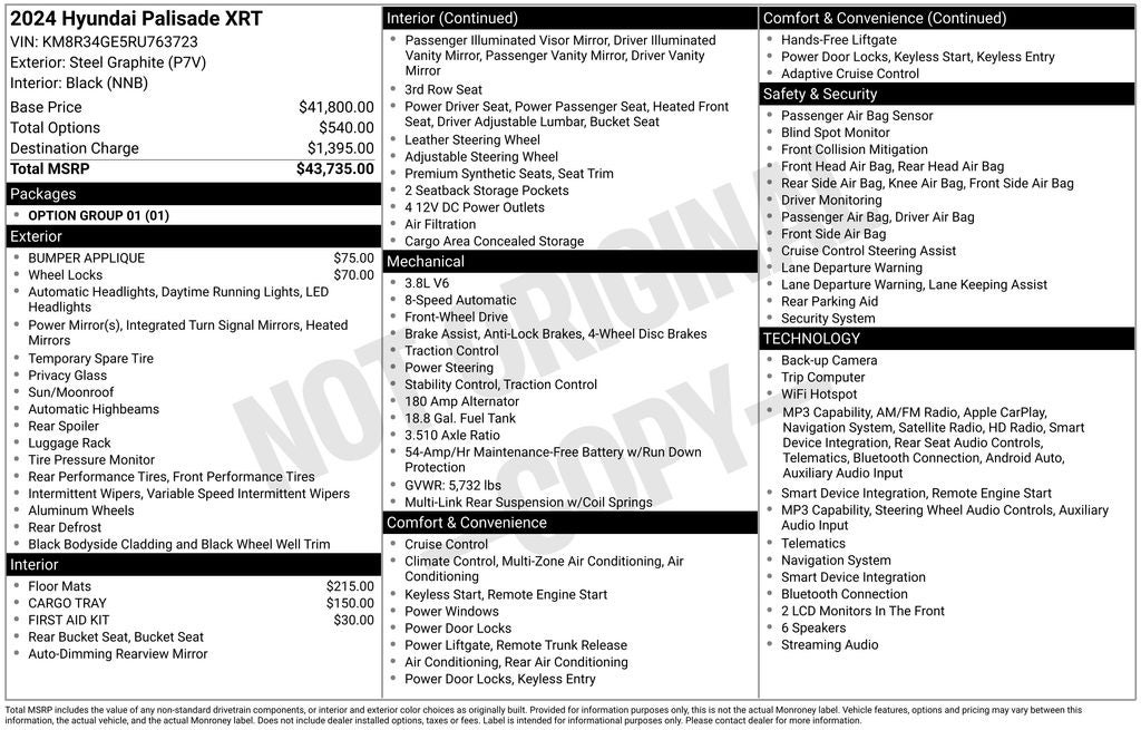 2024 Hyundai Palisade XRT