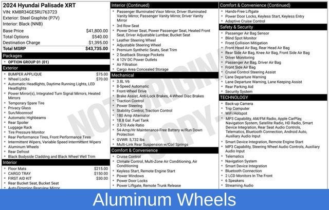 2024 Hyundai Palisade XRT