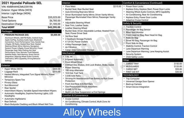 2021 Hyundai Palisade SEL