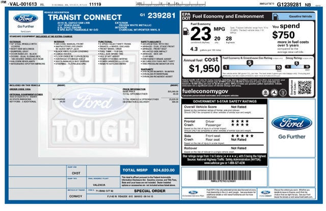 2016 Ford Transit Connect XL