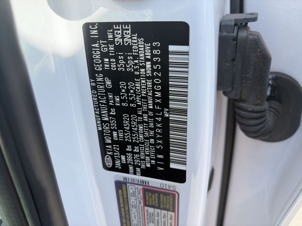 2021 Kia Sorento SX