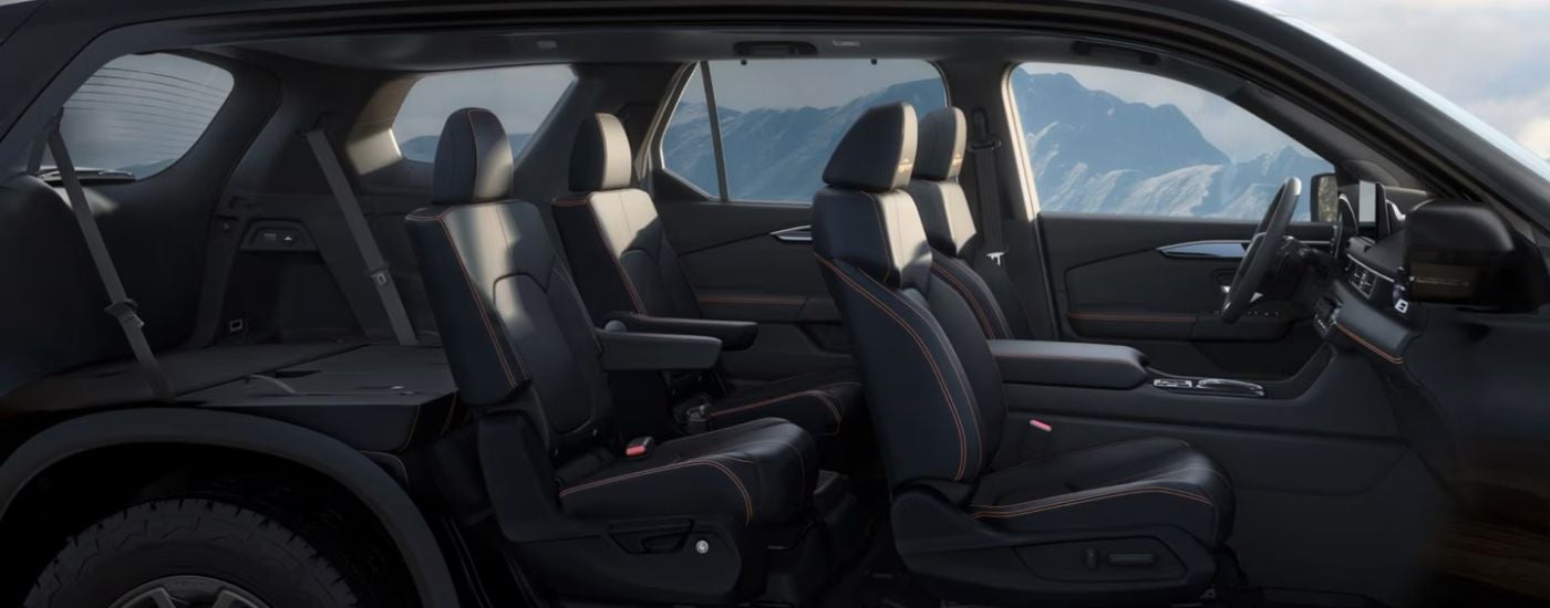 Crossview of the interior in a 2026 Honda Pilot
