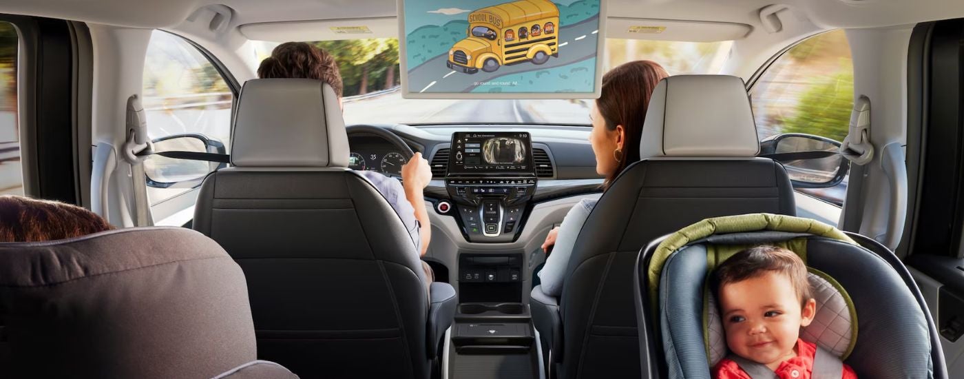 2026 Honda Odyssey rear entertainment screen.