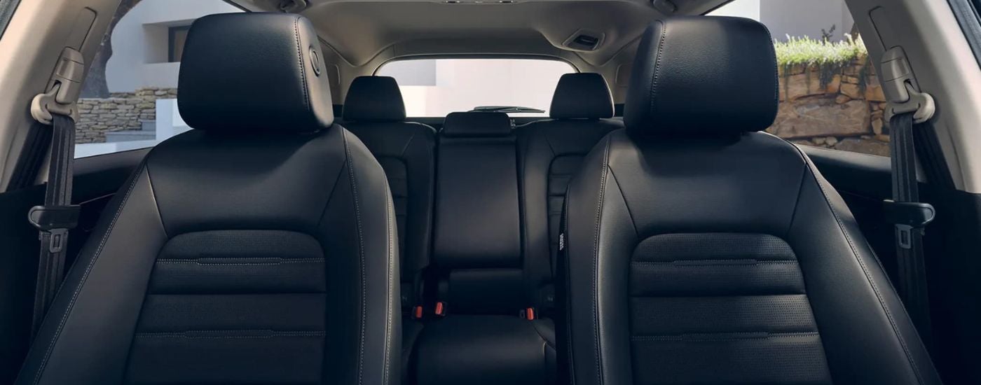 Black leather seating inside a 2026 Honda CR-V 