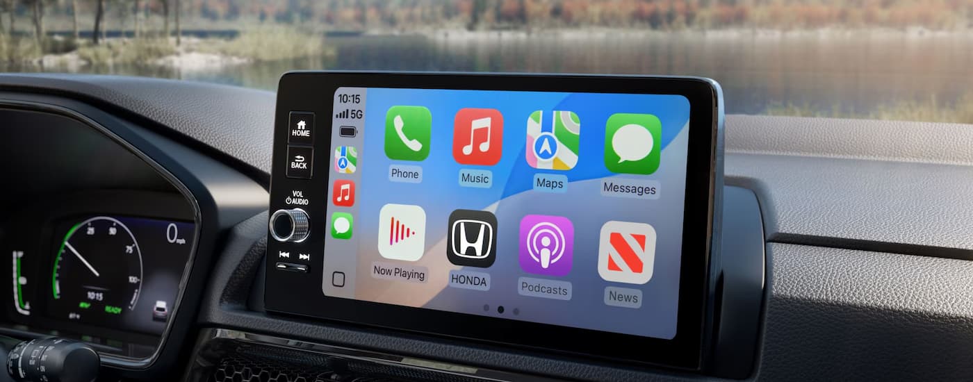 Infotainment display inside a 2026 Honda CR-V